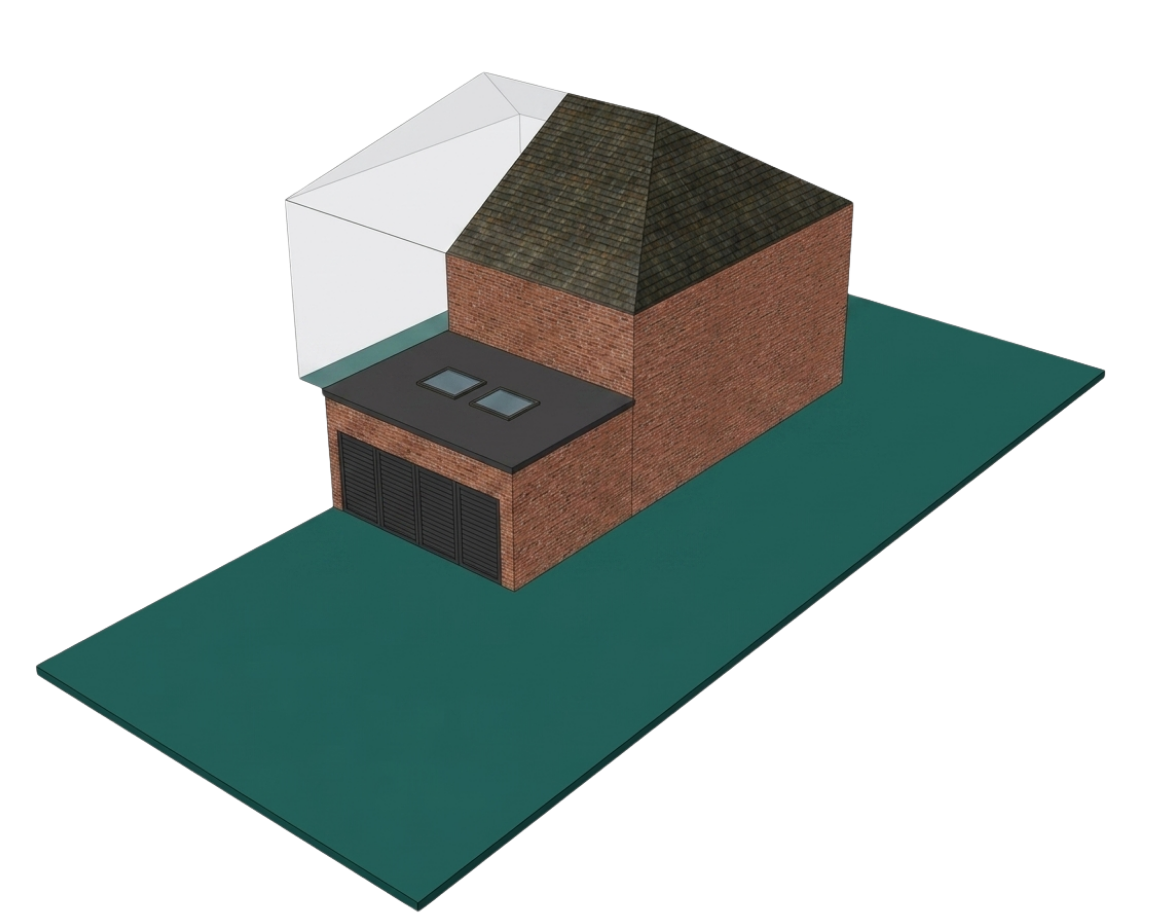 Rear extension proposal in Plimbu